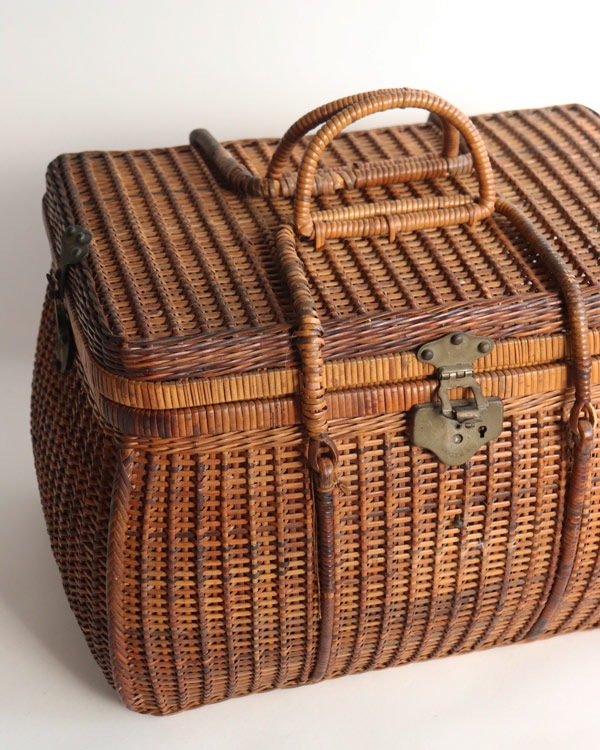 Rattan Picnic Basket�å饿��ԥ��˥å��Х����å� JPB-155