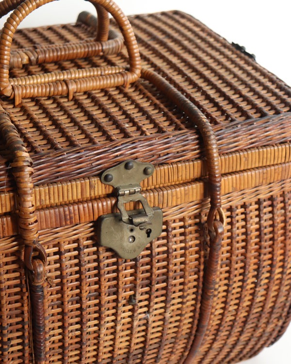 Rattan Picnic Basket�å饿��ԥ��˥å��Х����å� JPB-155