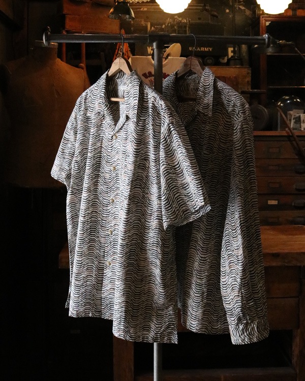 PHIGVEL ե٥AFRICAN PATTERN SS SHIRT եꥫѥ 硼ȥ꡼֥ġBEIGEBLACK