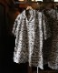 PHIGVEL �ե����٥��AFRICAN PATTERN SS SHIRT ���եꥫ��ѥ����� ���硼�ȥ��꡼�֥���ġ�BEIGE��BLACK��