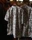 PHIGVEL �ե����٥��AFRICAN PATTERN SS SHIRT ���եꥫ��ѥ����� ���硼�ȥ��꡼�֥���ġ�BEIGE��BLACK��