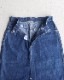 Vintage 70s Mid Wash JCPenny Denim Skirt ��WOMEN S)