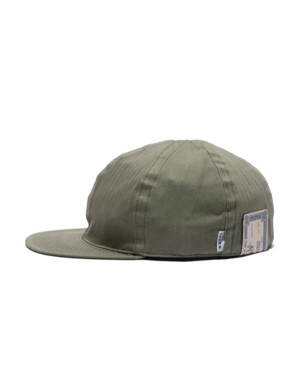 THE H.W.DOG & Co. �� ���������֥�塼 �ɥå�����ɥ�����HERRINGBONE RAILROAD CAP �إ��ܡ���쥤������ɥ���åס�OLIVE��