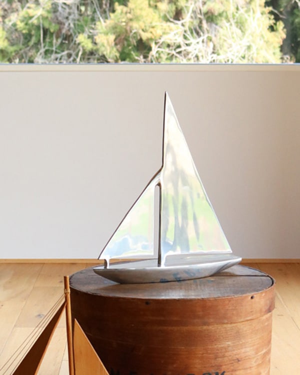 Aluminum Sailboot Sculpture / 1970s�å���ߥ˥������Υ�����ܡ��ȥ�����ץ��㡼��1970ǯ���