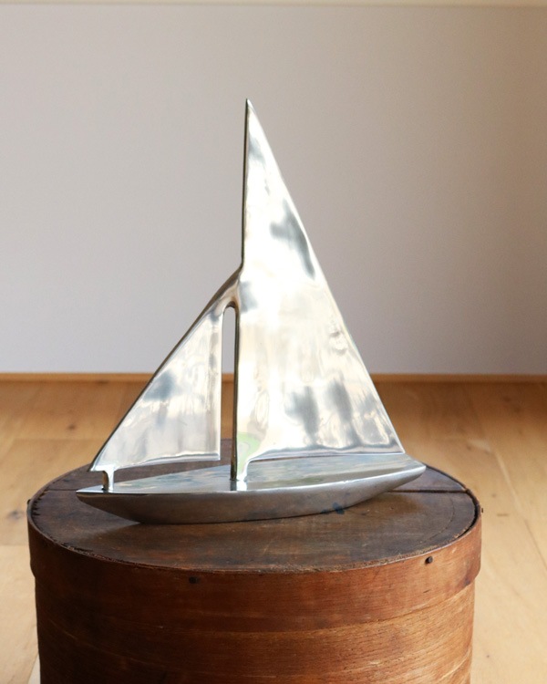 Aluminum Sailboot Sculpture / 1970s�å���ߥ˥������Υ�����ܡ��ȥ�����ץ��㡼��1970ǯ���