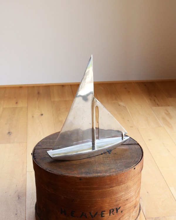 Aluminum Sailboot Sculpture / 1970s�å���ߥ˥������Υ�����ܡ��ȥ�����ץ��㡼��1970ǯ���