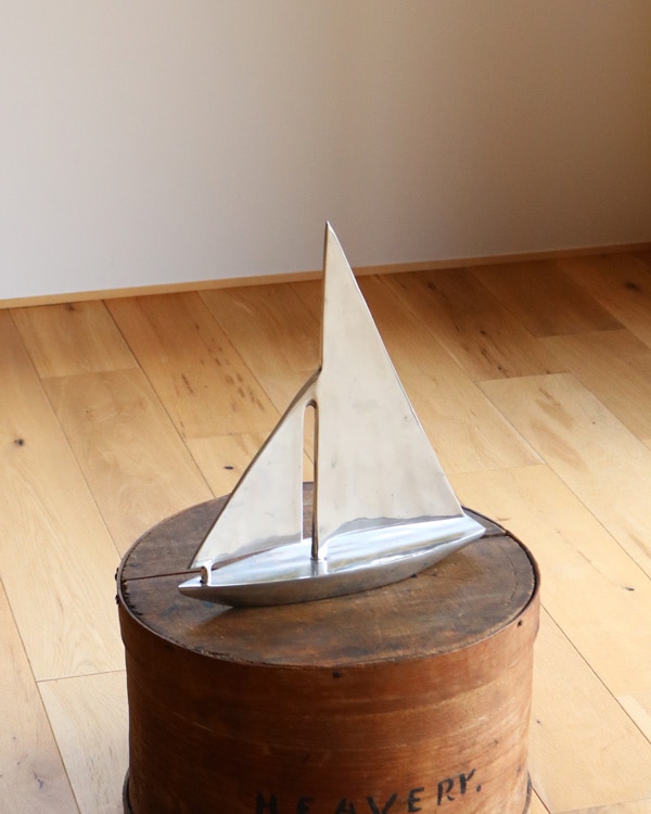 Aluminum Sailboot Sculpture / 1970s�å���ߥ˥������Υ�����ܡ��ȥ�����ץ��㡼��1970ǯ���