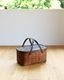c.1930s Splint Woven Small Picnic Basket��1930ǯ�庢�����Ԥߥ��⡼��ԥ��˥å��Х����å�