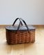 c.1930s Splint Woven Small Picnic Basket��1930ǯ�庢�����Ԥߥ��⡼��ԥ��˥å��Х����å�