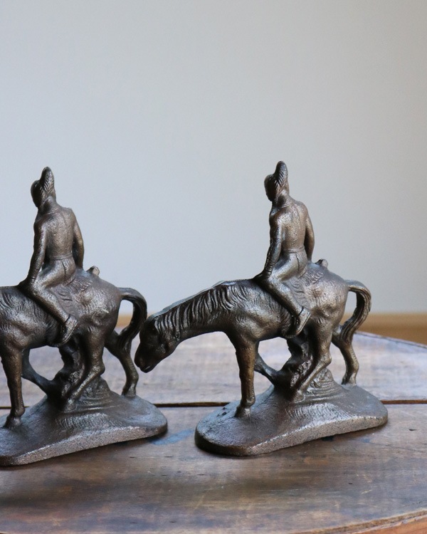 Horse Bookend Pair B�åۡ����֥å�����ɥڥ� B