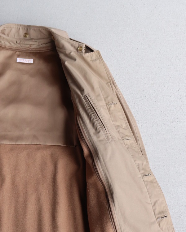 Vintage 80s Tan BROOKS BROTHERS Trench Coat (M)