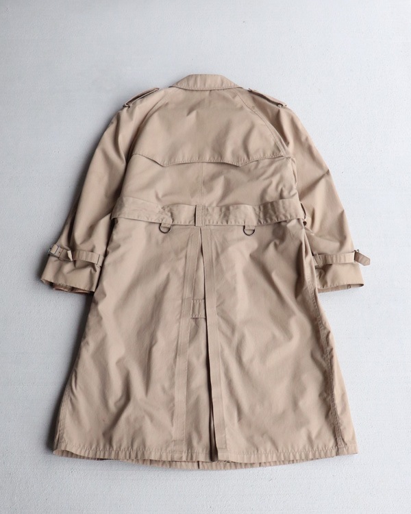 Vintage 80s Tan BROOKS BROTHERS Trench Coat (M)