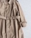 Vintage 80s Tan BROOKS BROTHERS Trench Coat (M)