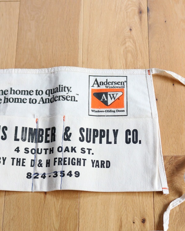 "PLAINS LUMBER" Waist Apron A��"PLAINS LUMBER" �������ȥ��ץ��� A
