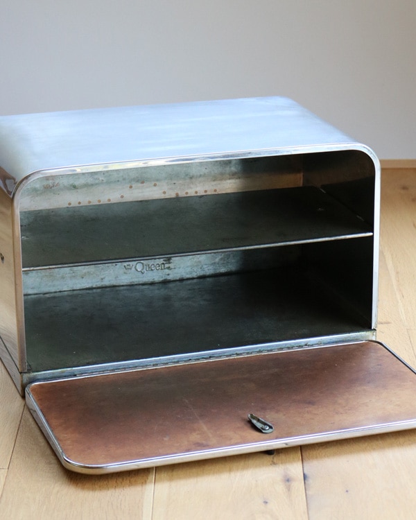 c.1950s “Pantry Queen” Aluminum Bread Box｜1950年代頃 “Pantry