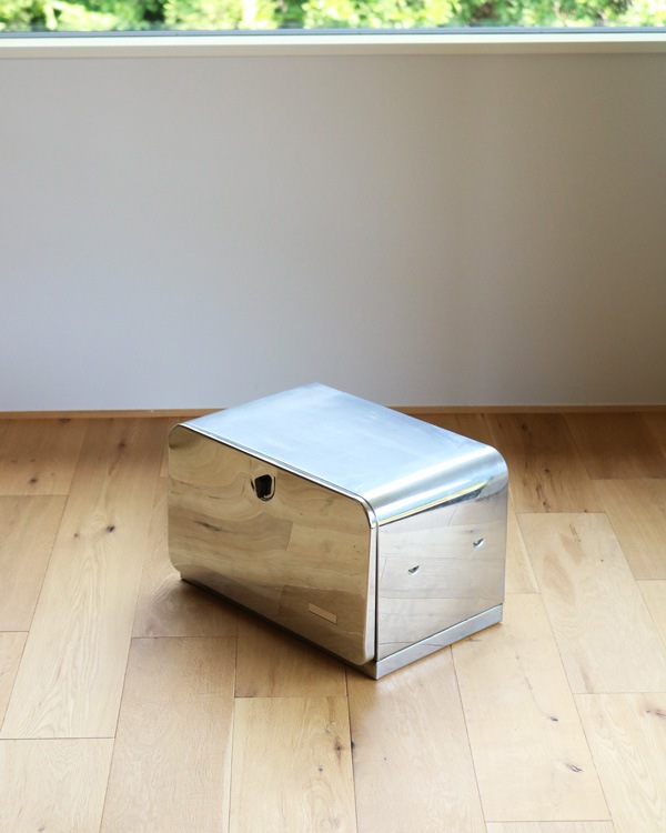 c.1950s ��Pantry Queen�� Aluminum Bread Box��1950ǯ�庢 ��Pantry Queen�� ����ߥ֥�åɥܥå���