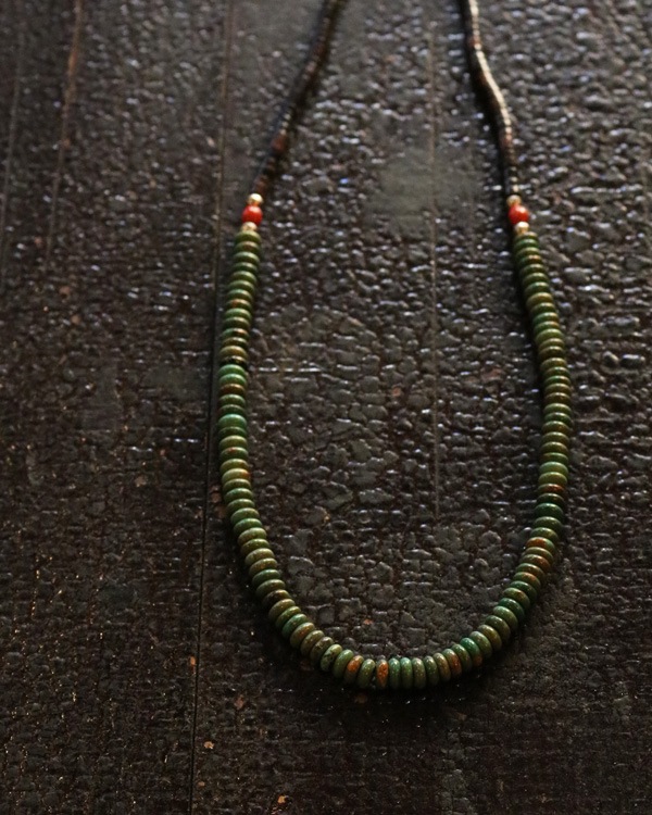 Santo Domingo Green Turquoise Necklace�å���ȥɥߥ� ���꡼�󥿡������� �ͥå��쥹