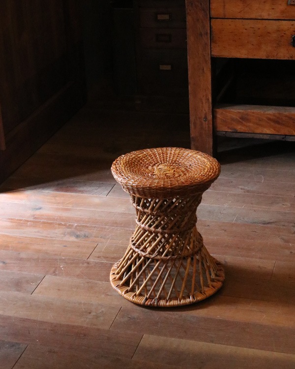 Rattan Round Stool�å饿�� �饦��ɥ��ġ���