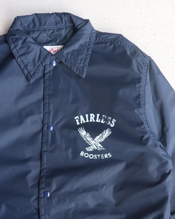 Vintage 70s Navy Pro Knitwear Coach Jacket (M)