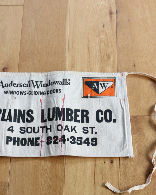 "PLAINS LUMBER" Waist Apron B��"PLAINS LUMBER" �������ȥ��ץ��� B
