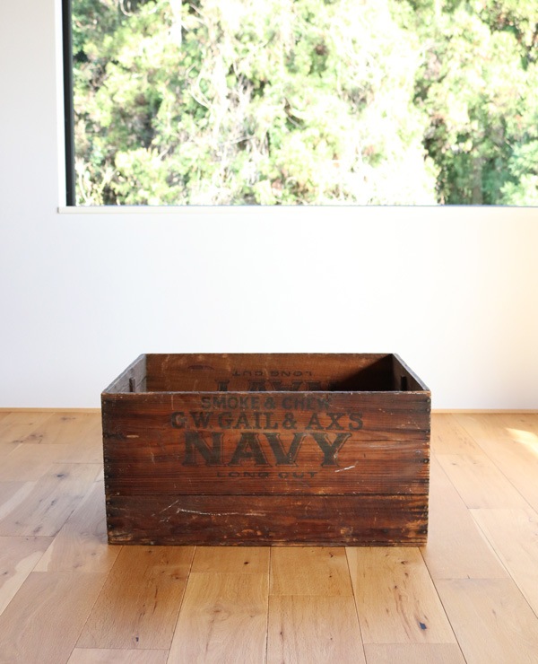 "NAVY" Wood Box��"NAVY" ���åɥܥå���