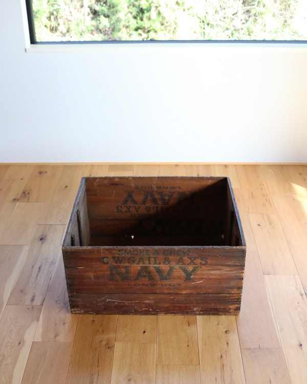 "NAVY" Wood Box��"NAVY" ���åɥܥå���