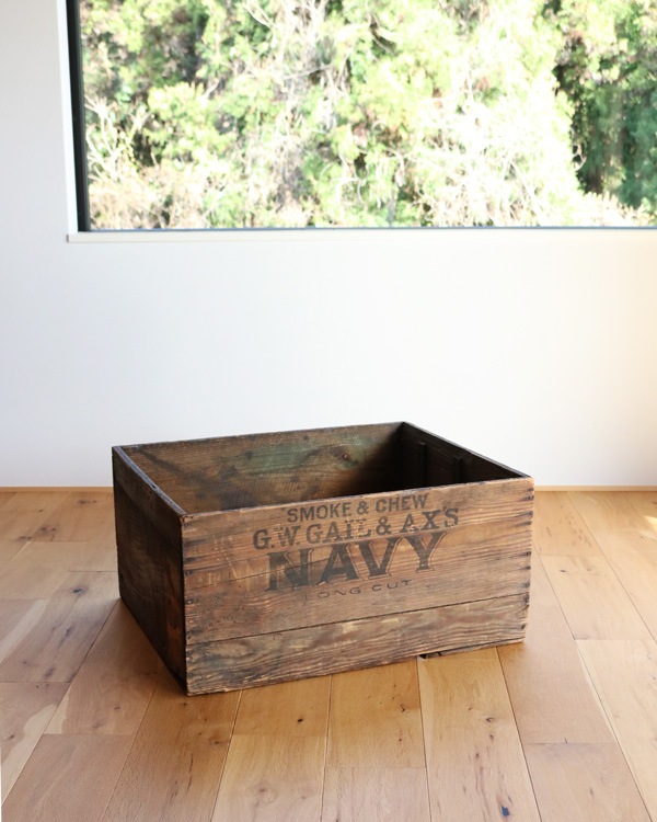 "NAVY" Wood Box��"NAVY" ���åɥܥå���