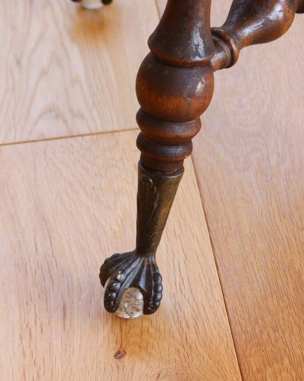 Adjustable Piano Stool with Claw & Glass Ball Feet�å����������饹�ܡ���ӻ��� ���߼��ԥ��Υ��ġ���