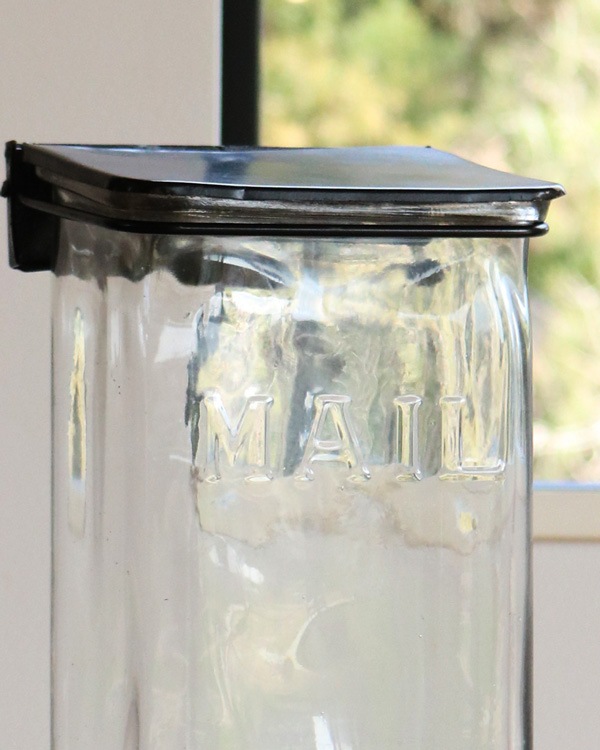 Glass ��Visible�� Mail Box�å��饹���ӥ��֥�᡼��ܥå���