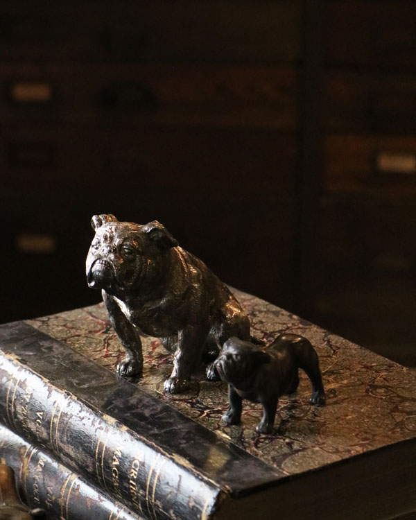 Bulldog Ornament Silver｜ブルドッグオーナメント シルバー