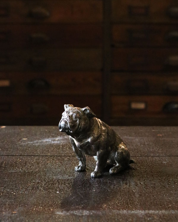 Bulldog Ornament Silver�å֥�ɥå������ʥ��� ����С�