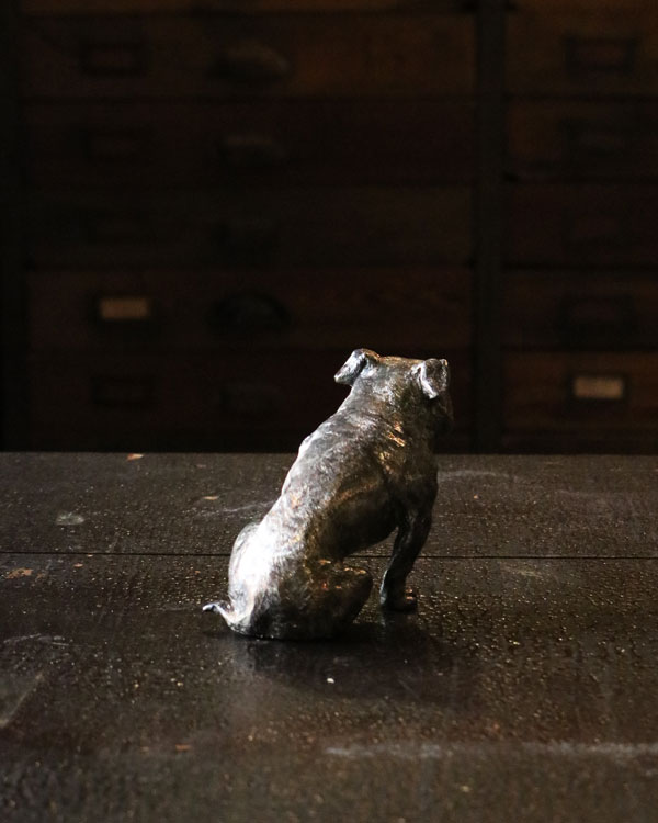 Bulldog Ornament Silver�å֥�ɥå������ʥ��� ����С�