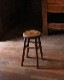 Wooden Round Stool RS-60�������饦��ɥ��ġ��� RS-60