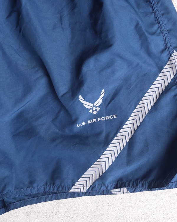Vintage Y2K Navy U.S.AIR FORCE Training Shorts (X-Large)