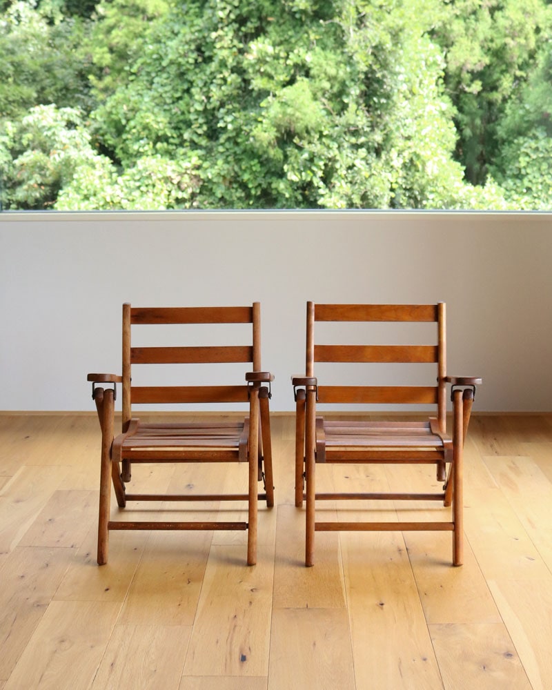 c.1940s “PARIS MFG. CO.” Children's Folding Arm Chair｜1940年代頃