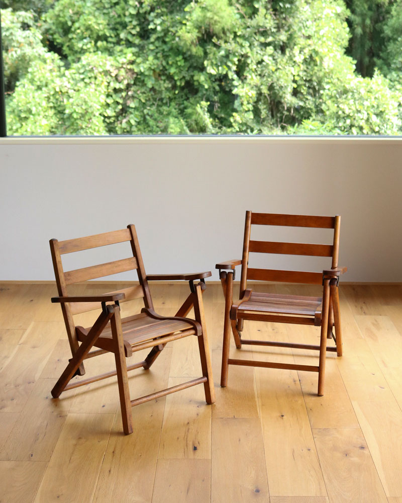 c.1940s “PARIS MFG. CO.” Children's Folding Arm Chair｜1940年代頃