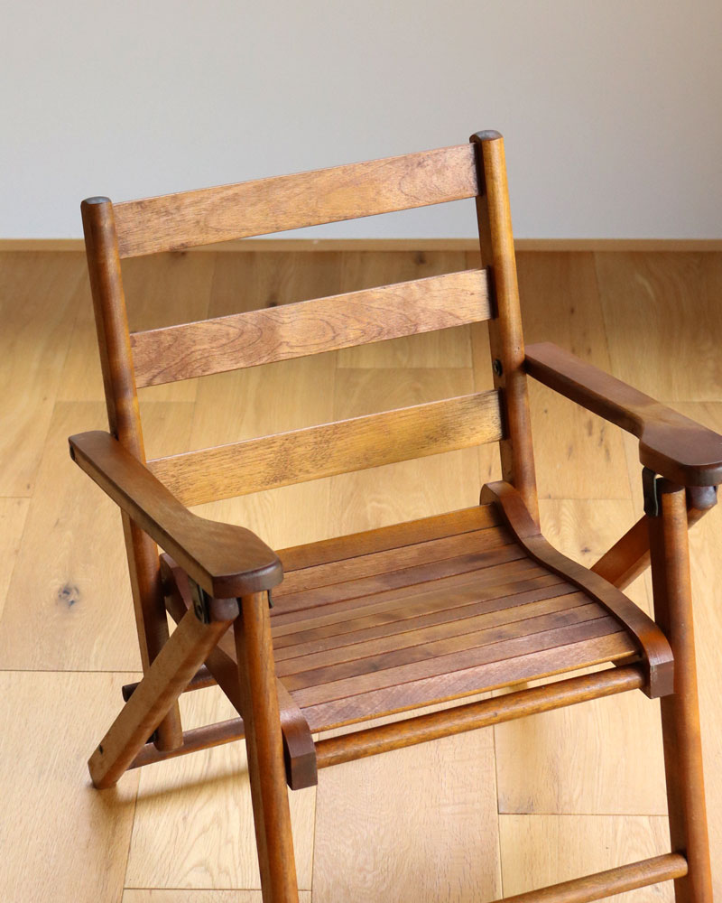 Paris Mfg Co フォールディングチェア ヴィンテージアンティークチェア c.1940s “PARIS MFG. CO.” Children's Folding Arm Chair｜1940年代頃
