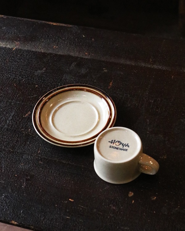 STONEWARE Cup&Saucer｜ストーンウエア カップ＆ソーサー