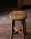 Wooden Round Stool RS-61�������饦��ɥ��ġ��� RS-61