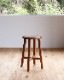 Wooden Round Stool RS-61�������饦��ɥ��ġ��� RS-61