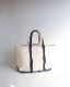 Vintage 90s Navy L.L.BEAN Canvas Tote (L)