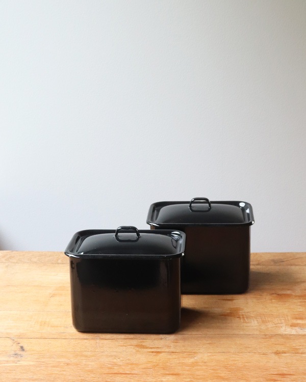 キャニスター8点セット ブラック Black Canister L｜ブラックキャニスター L