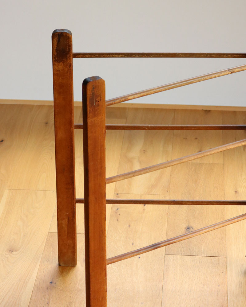 c.1940s Wooden Folding Drying Rack｜1940年代頃 木製