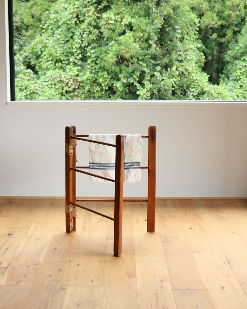 c.1940s Wooden Folding Drying Rack｜1940年代頃 木製