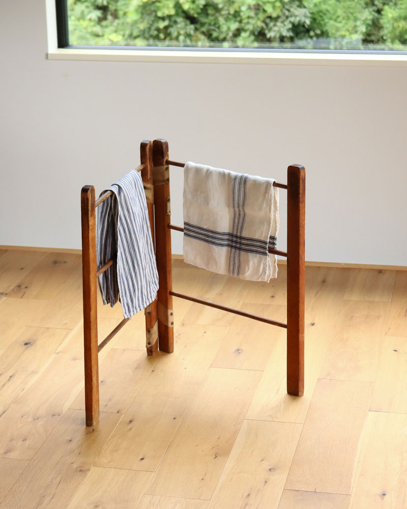 c.1940s Wooden Folding Drying Rack｜1940年代頃 木製