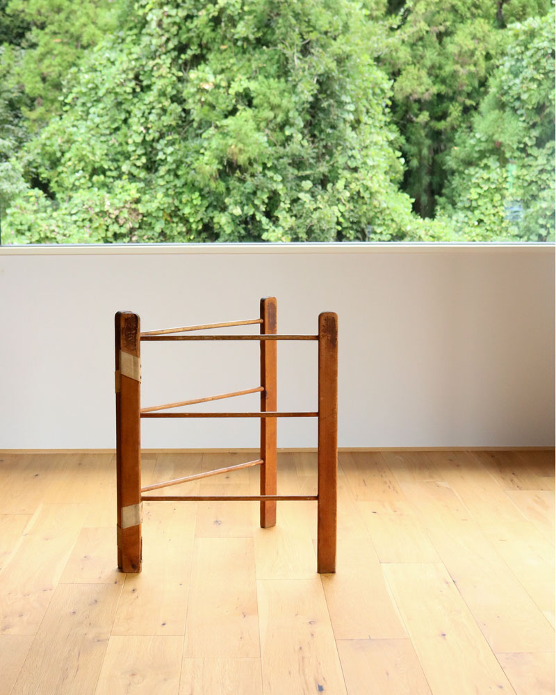 c.1940s Wooden Folding Drying Rack｜1940年代頃 木製