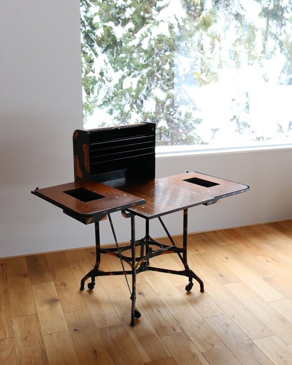 USA アンティーク Toledo タイプライターデスク　ジャパンカラー USA アンティーク Toledo タイプライターデスクジャパンカラー