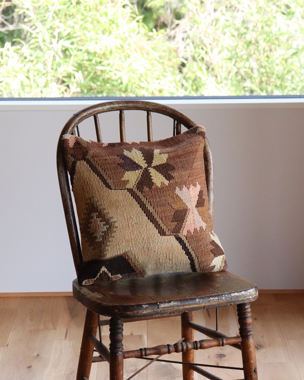 Old Kilim Cushion 40-J�å�����ɥ���९�å���� 40-J