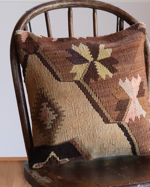 Old Kilim Cushion 40-J�å�����ɥ���९�å���� 40-J