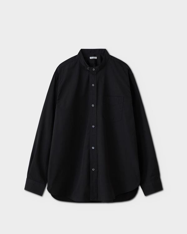 PHIGVEL �ե����٥��BAND COLLAR DRESS SHIRT �Х�ɥ��顼�ɥ쥹����ġ�CHARCOAL��